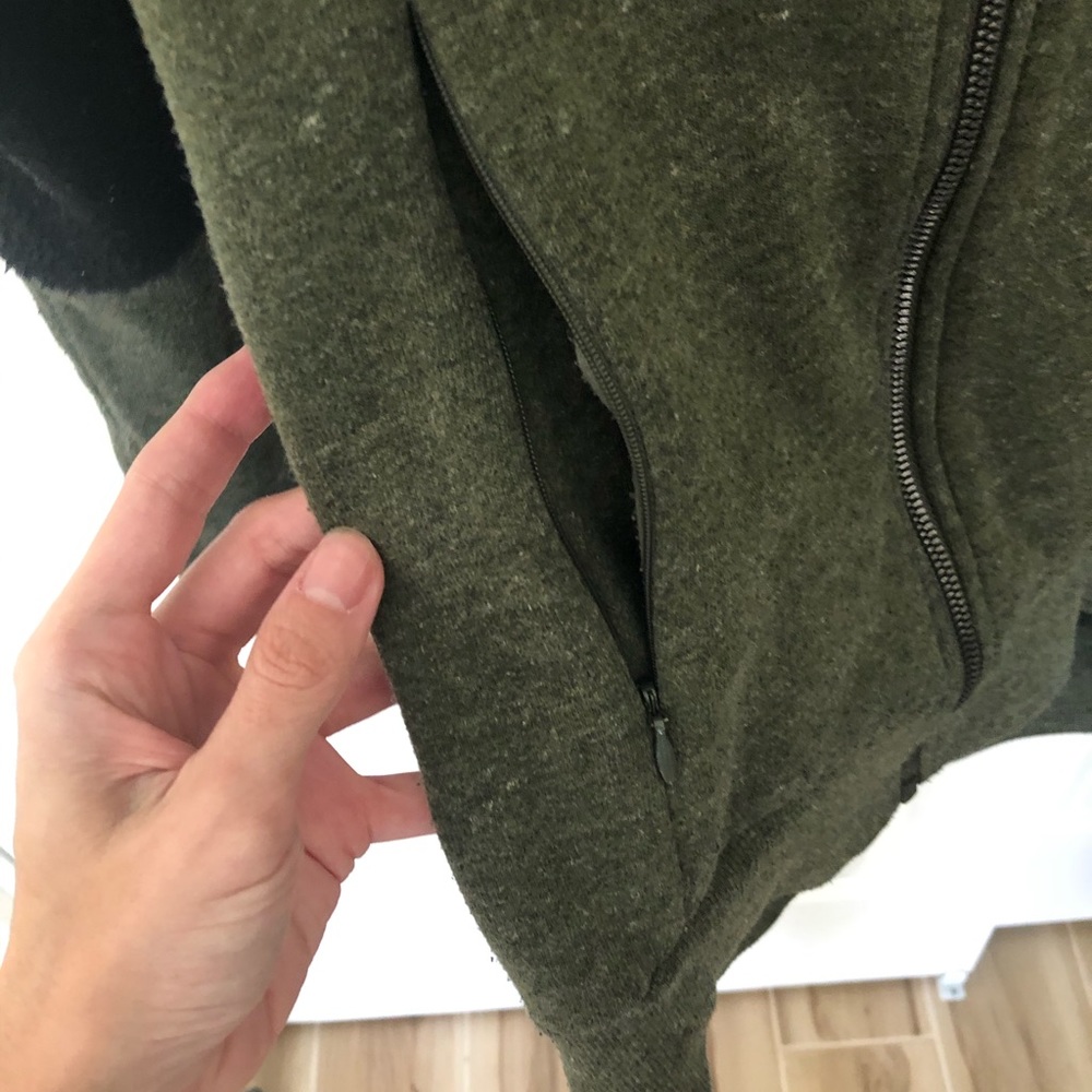 Gently used Full zip hoodie by alo